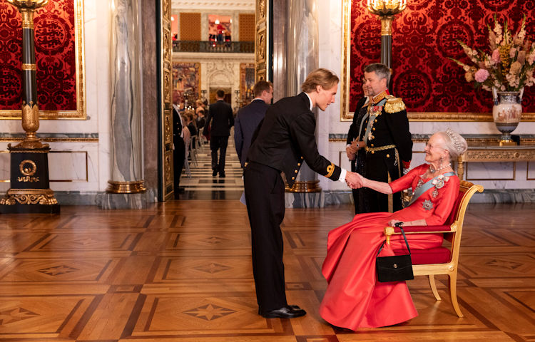 Prins Christians 18 års fødselsdag. Søndag den 15. oktober 2023.