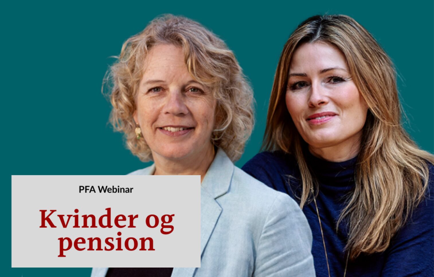 PFA webinar kvinder og pension 2026