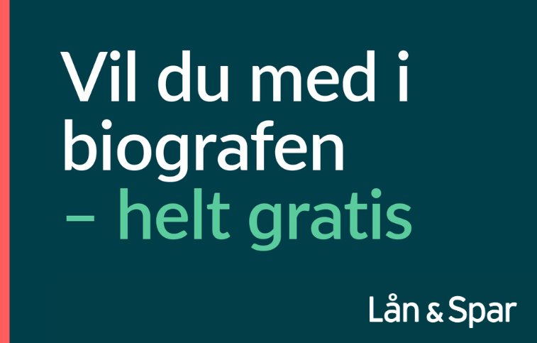 Lån og Spar gratis biograftur 2026